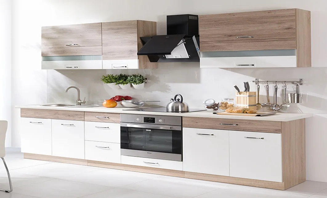 Set bucătărie modular gri antracit configurabil la comandă